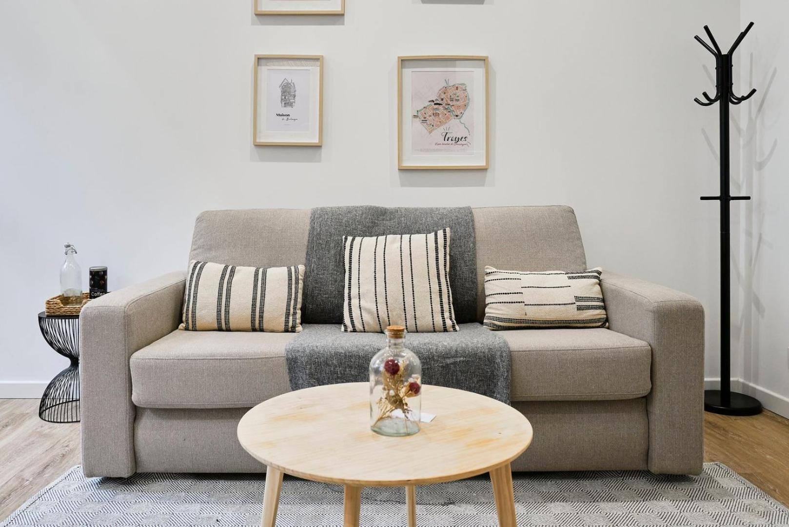 Appartement Confort Equipe & Connecte - 1 - Mon Groom Troyes